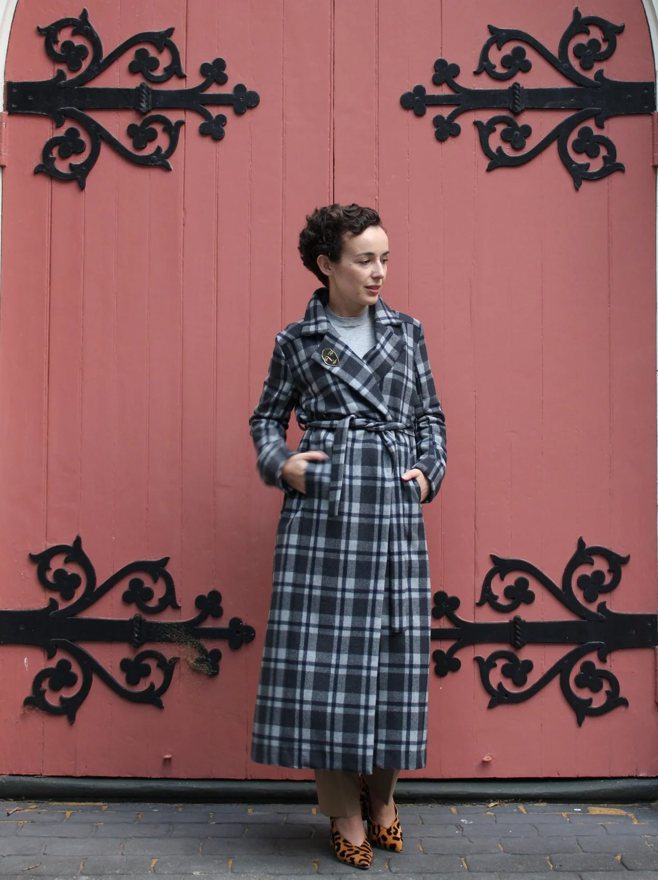 dressing gown style coat