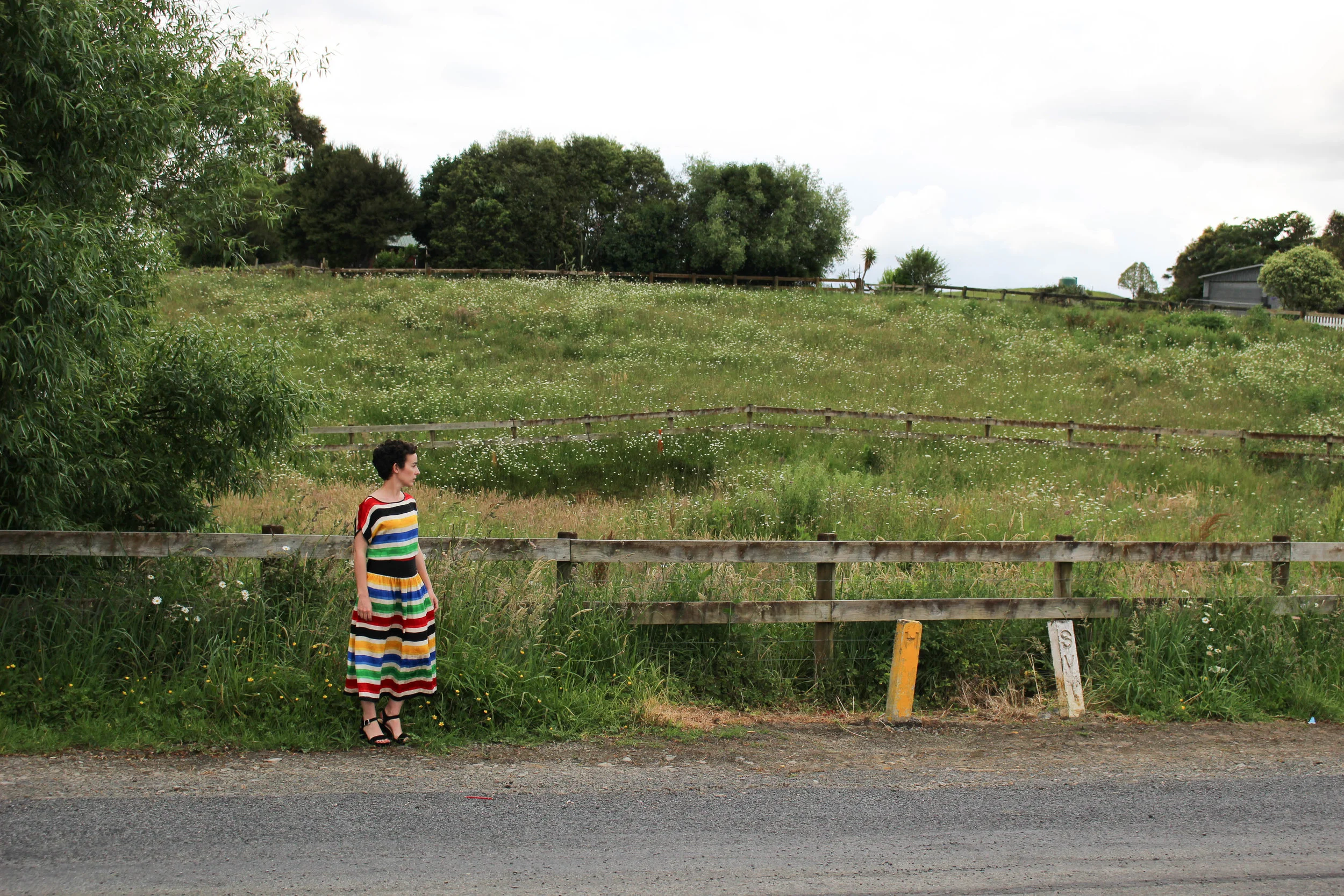 Dress: Vintage from Thrift in Wellington. Shoes: Therapy from last year. 