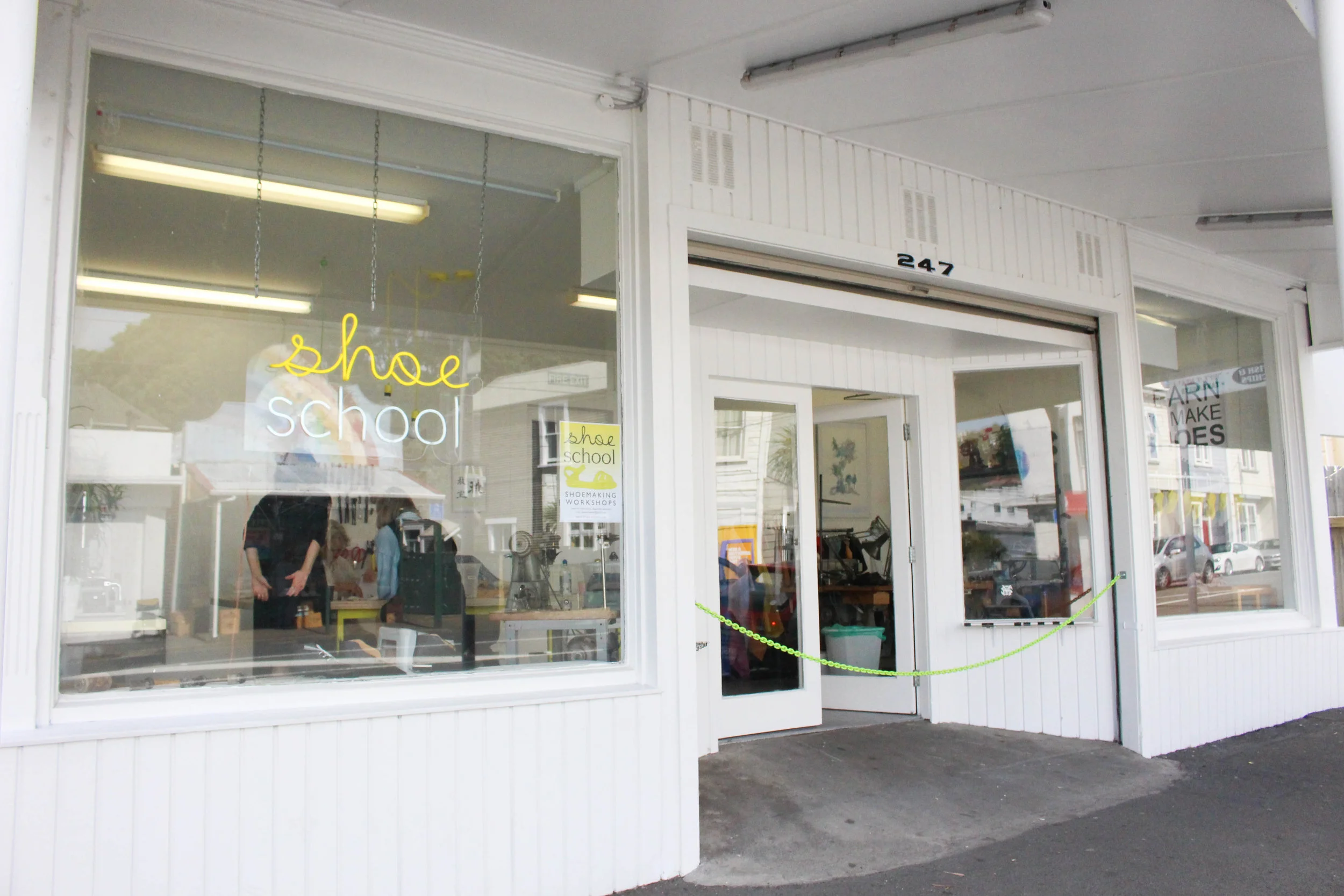 247 Riddiford Street: formerly a fishmonger, now a seriously sweet shoe school. No residual fish smell, I am pleased to report. 