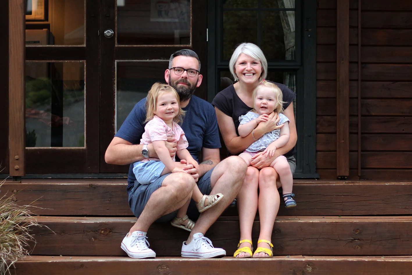 Brian and his beautiful family 