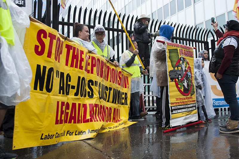 Cesar Chavez March. Spring 2014. State Hornet.