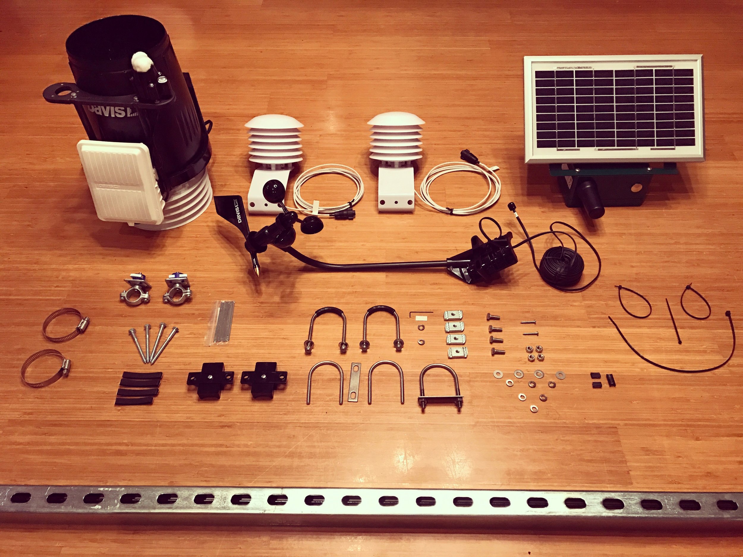 Weather station parts!