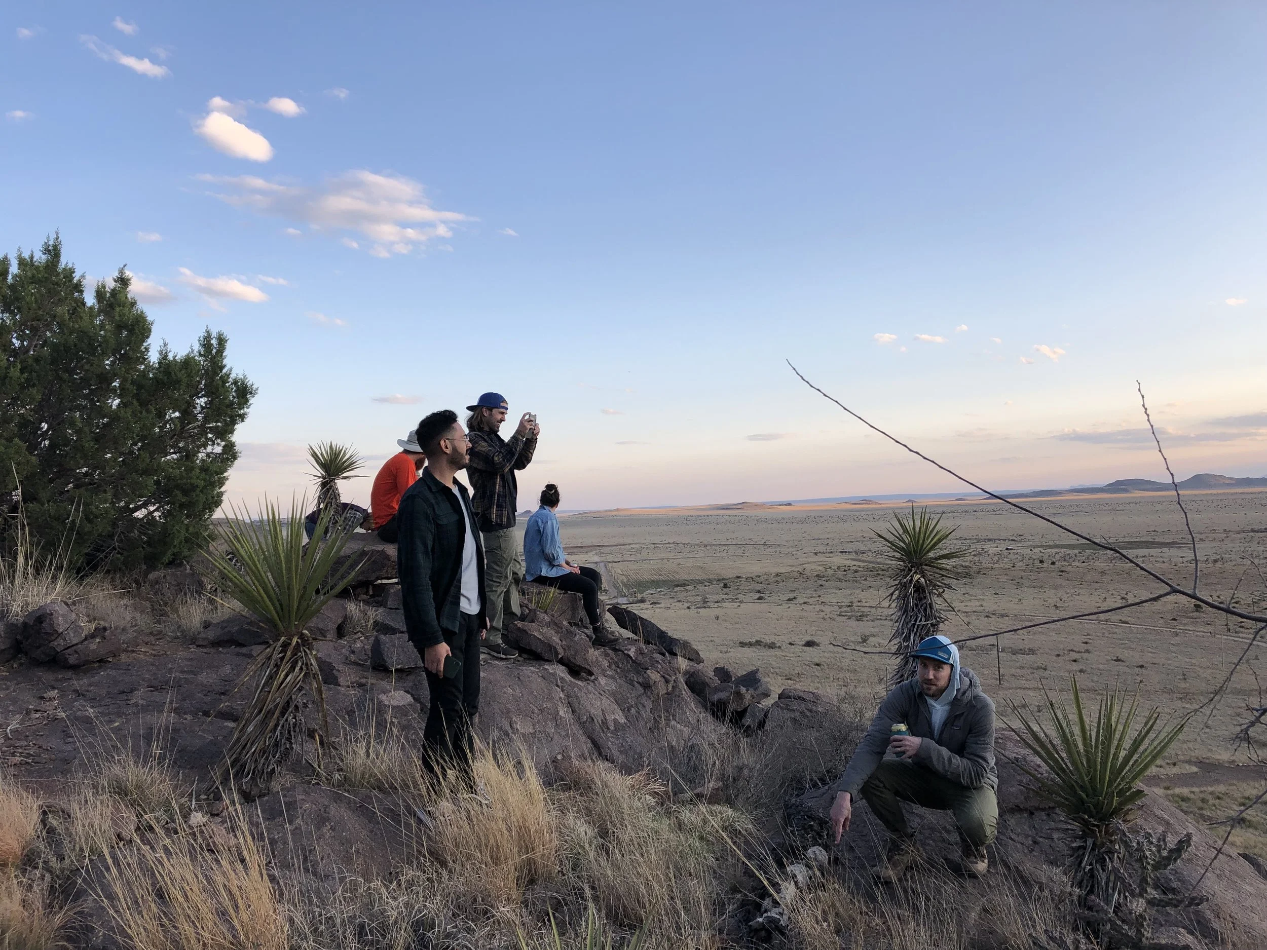 First weekend Crew Enjoying the view!
