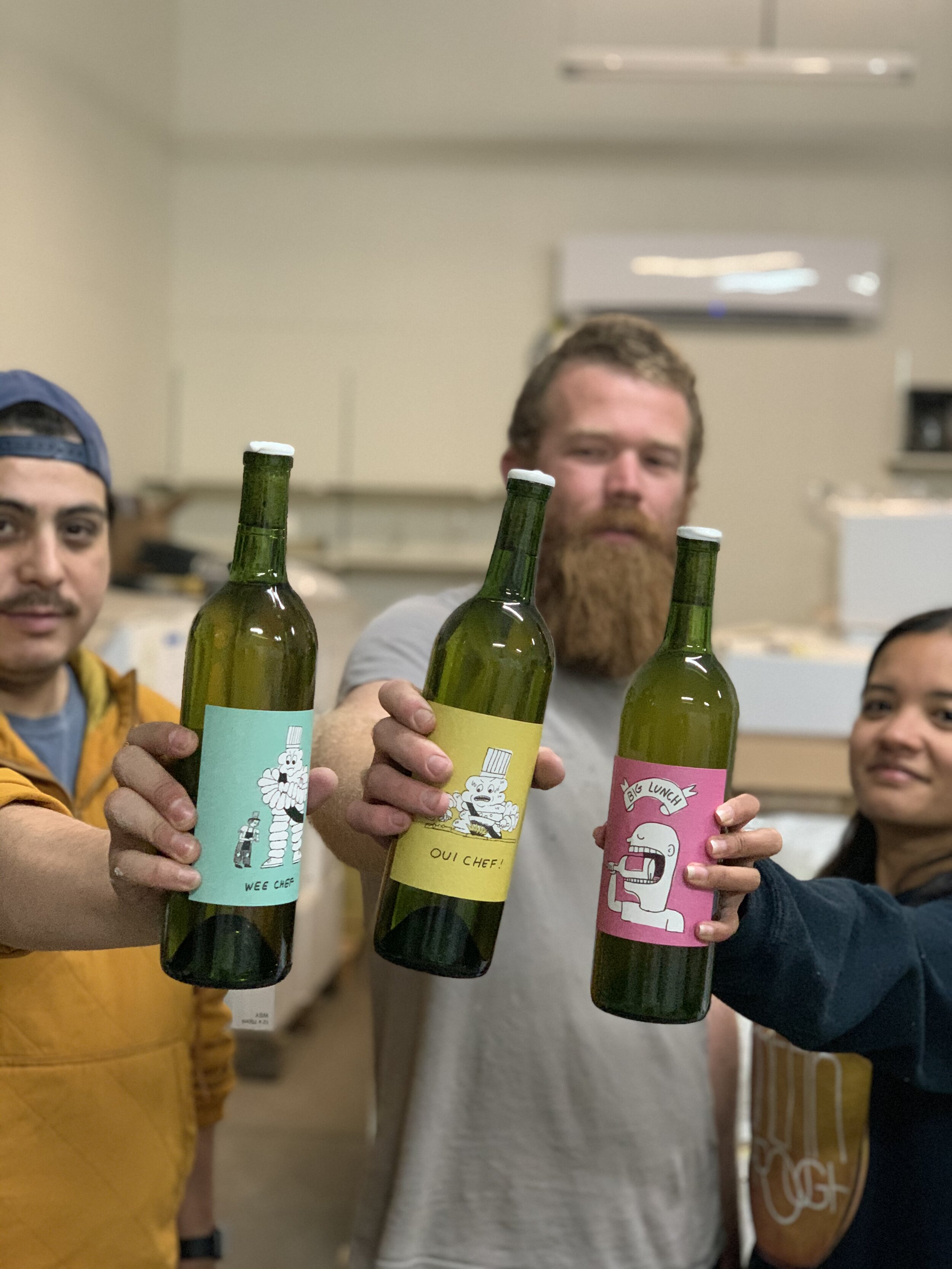 Big thanks to Edward and Paulina for helping me bottle these. About 150 cases or 1,800 bottles in total.