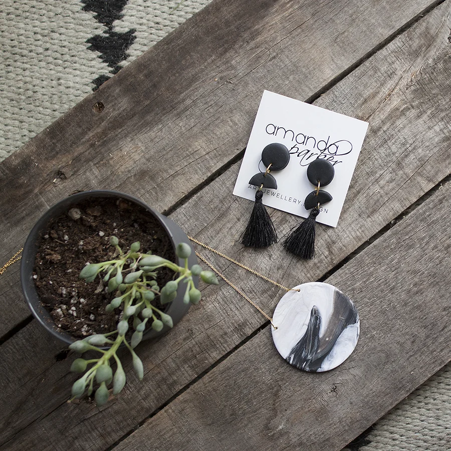 Marble Necklace and Tassel Earrings RB.jpg