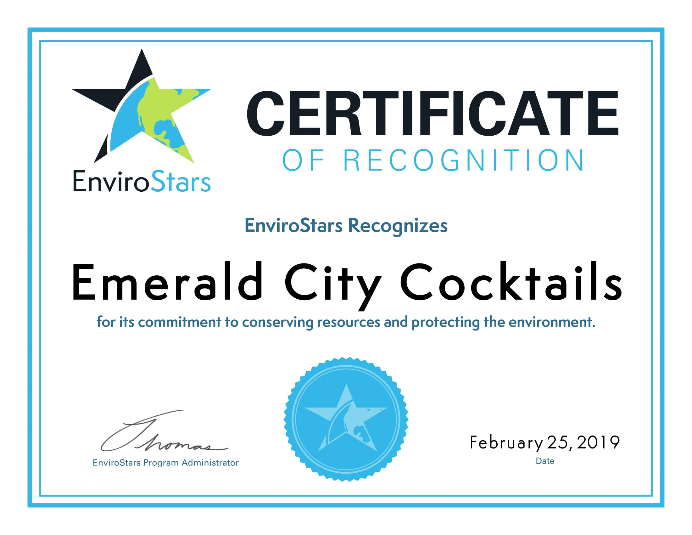 Sustainable Bartending Services