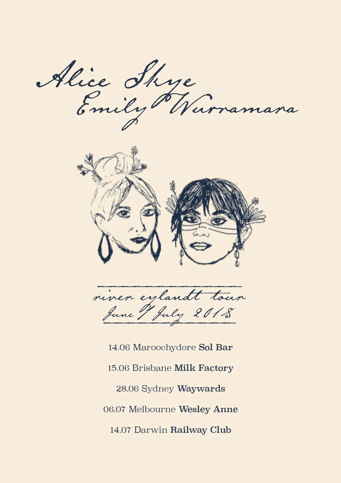 River Eylandt Tour - Social Cover Art - Drawing By Alice Skye.jpg