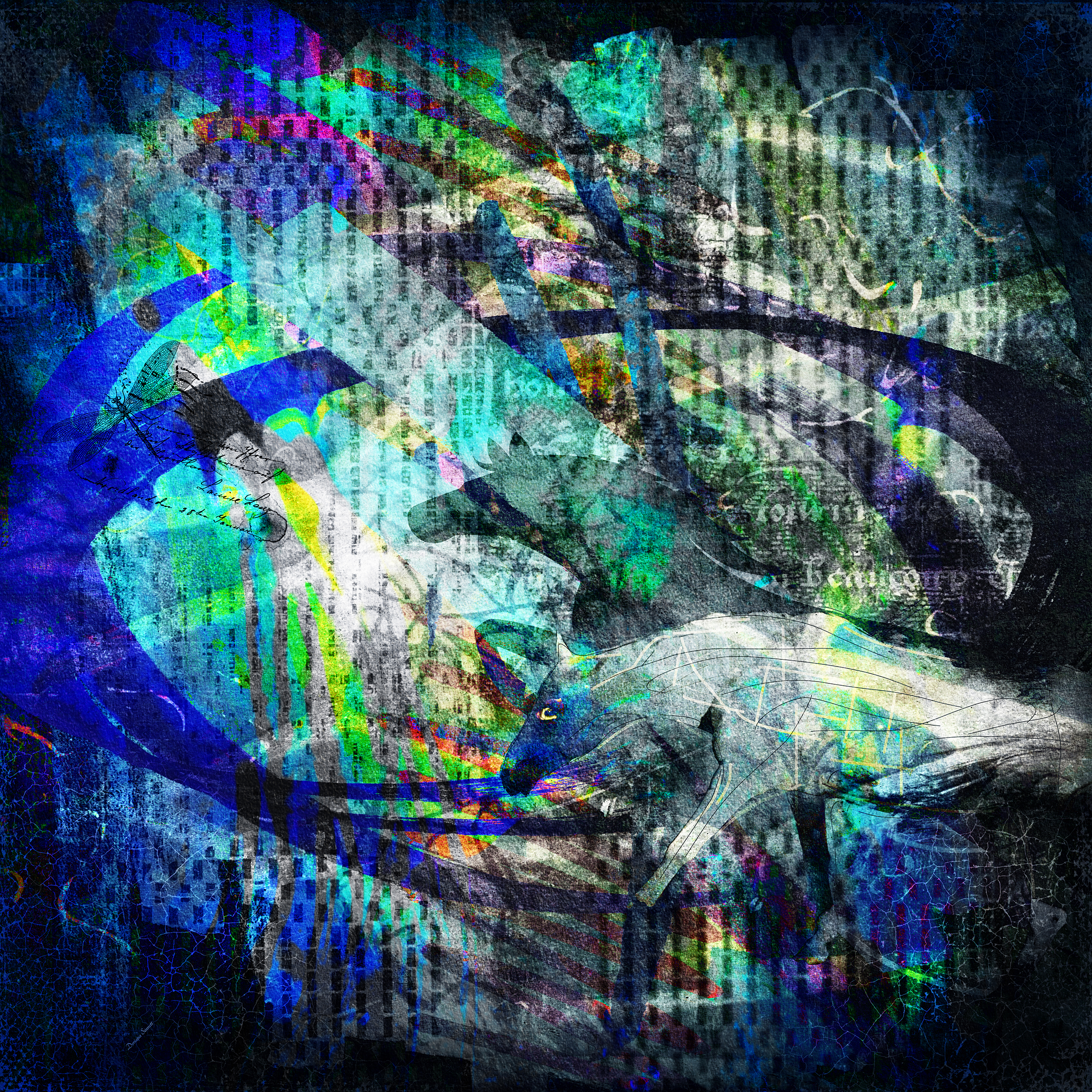 Abstract Horse
