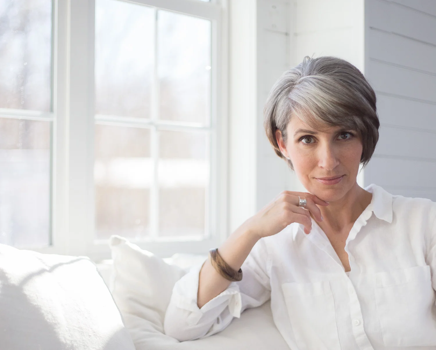 Going Grey Or Shall We Say Silver White Carmella Rayone