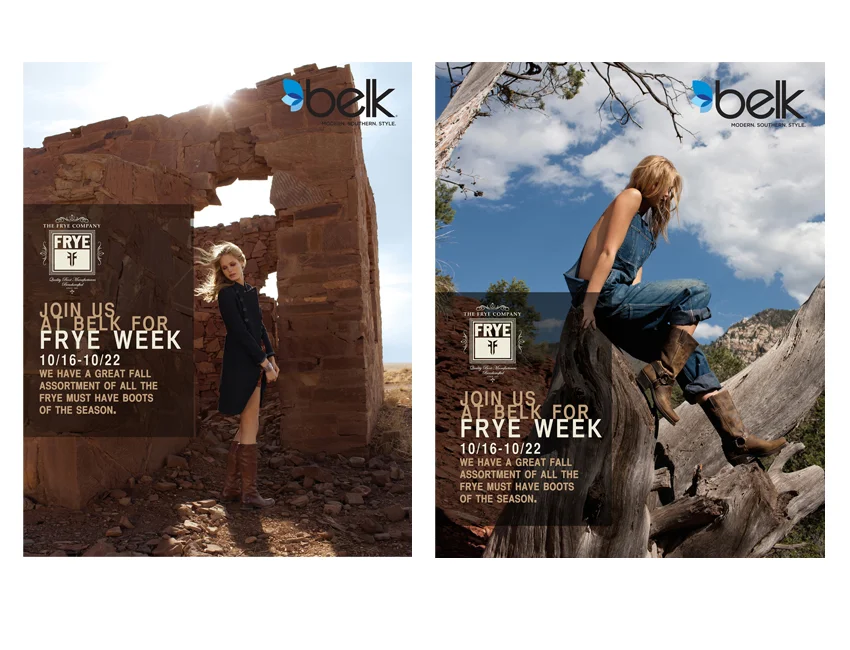 belk frye boots