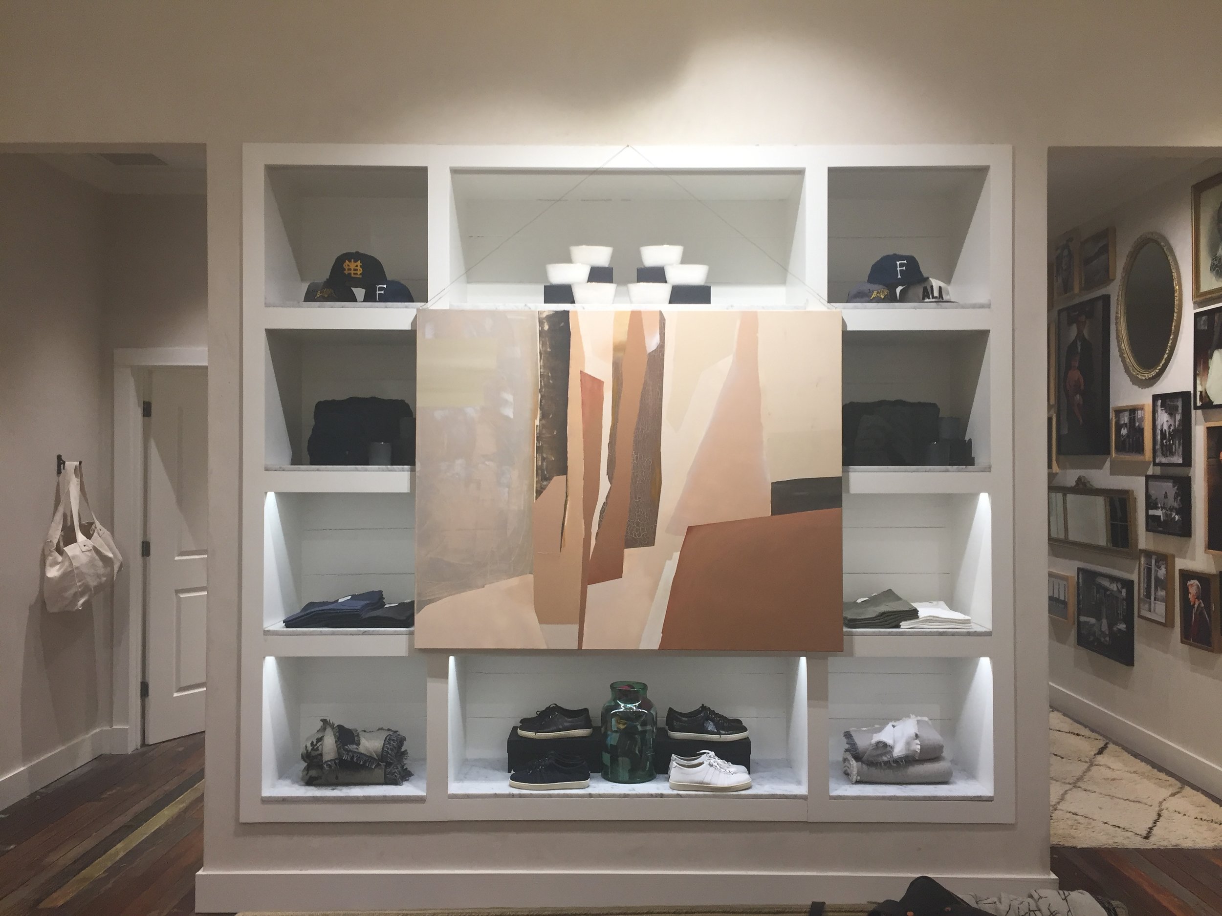 installation at Billy Reid, Buckhead, Atlanta | sold 