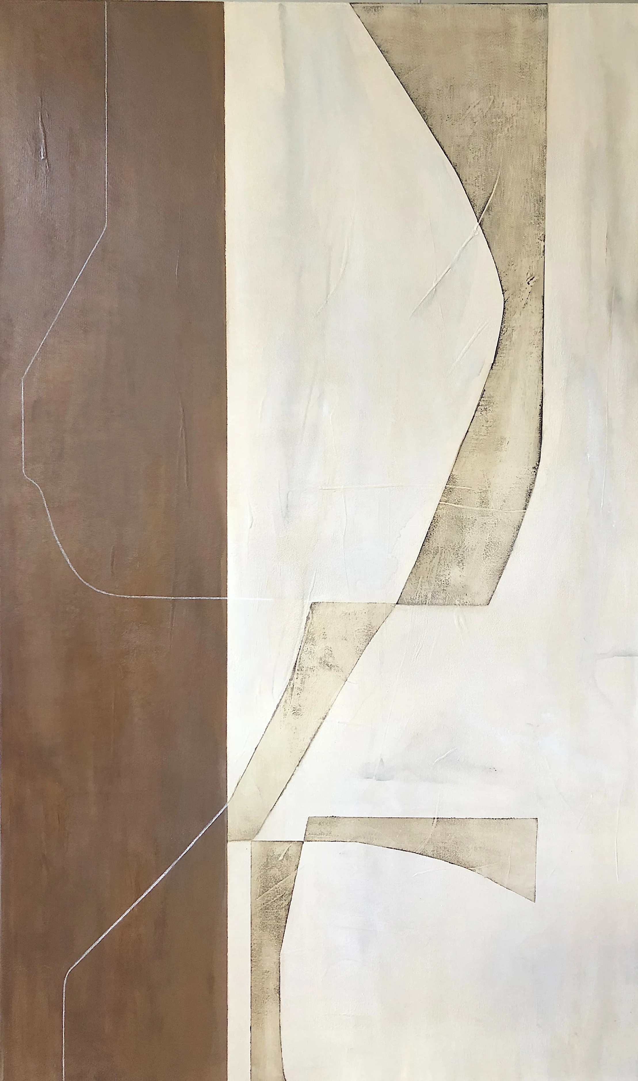 36 x 60 inches | acrylic and oil pastel on canvas | available at Spalding Nix Fine Art