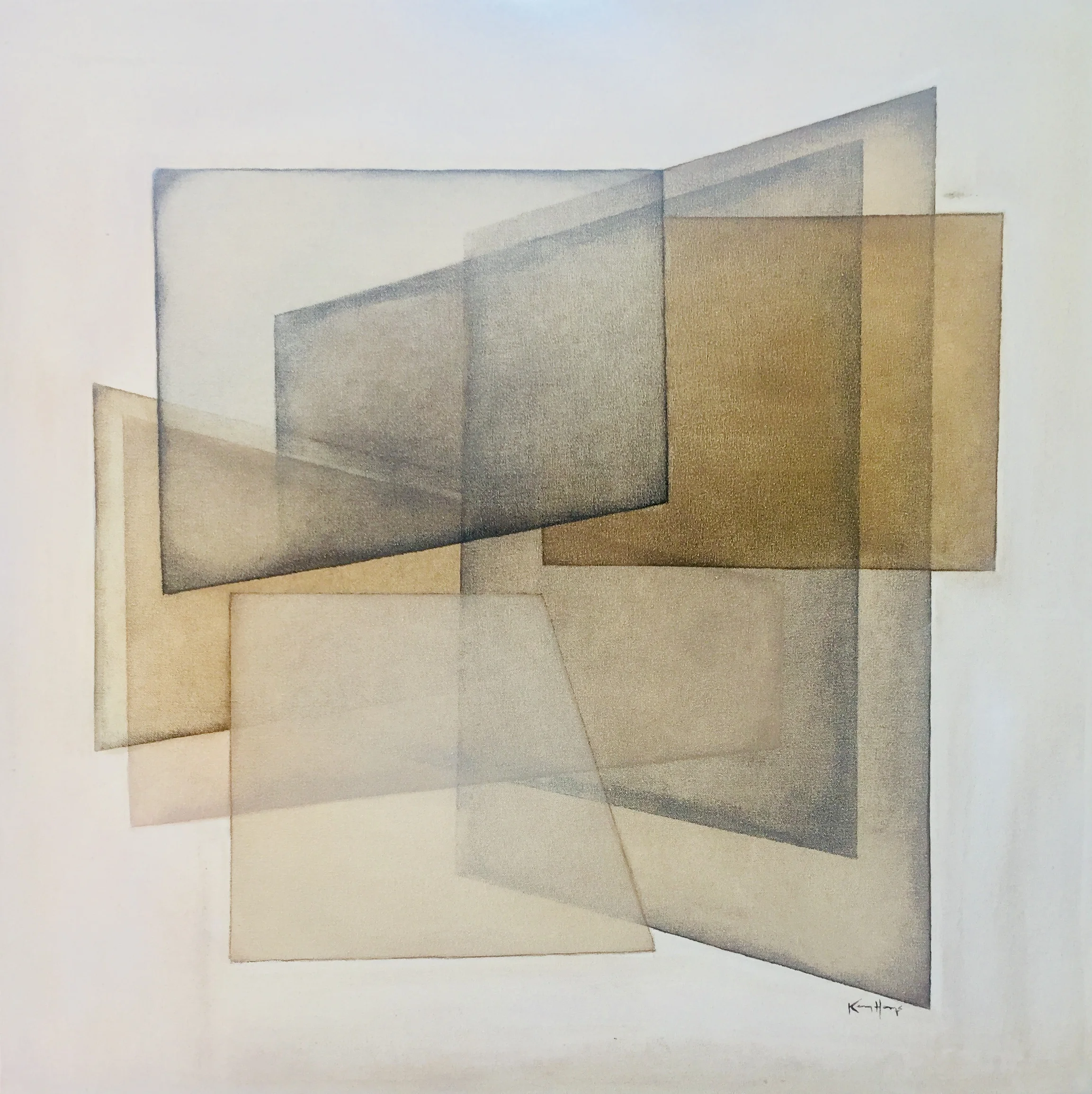 36 x 36 acrylic on canvas | available through Gallery1930 + Design Supply | Birmingham
