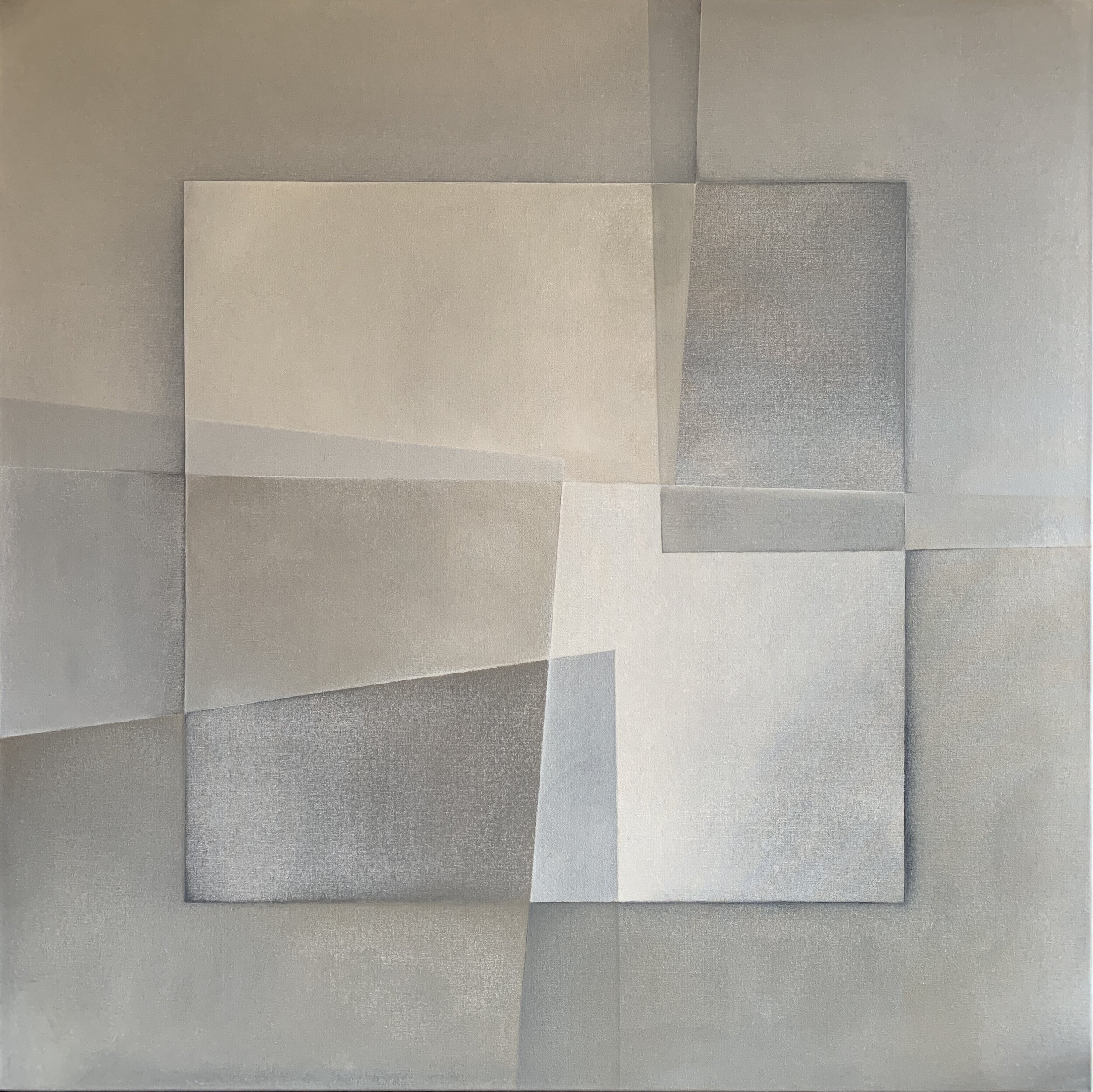 Reactions XXV | 2020 | acrylic & graphite on canvas | 48 x 48 inches