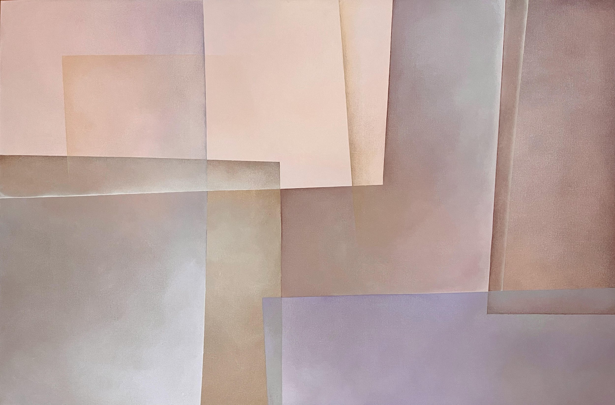 Properties of Glass | 2023 | 48 x 72 inches | acrylic on canvas