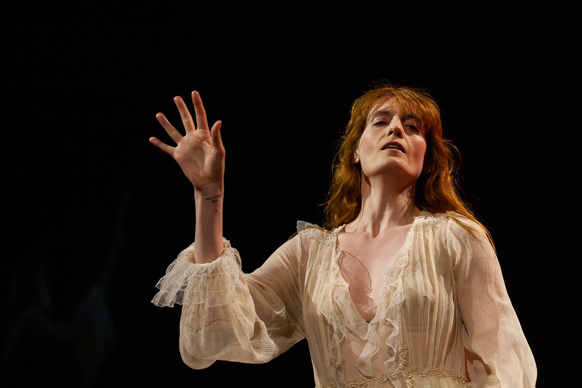 Florence Welch during her High As Hope World Tour