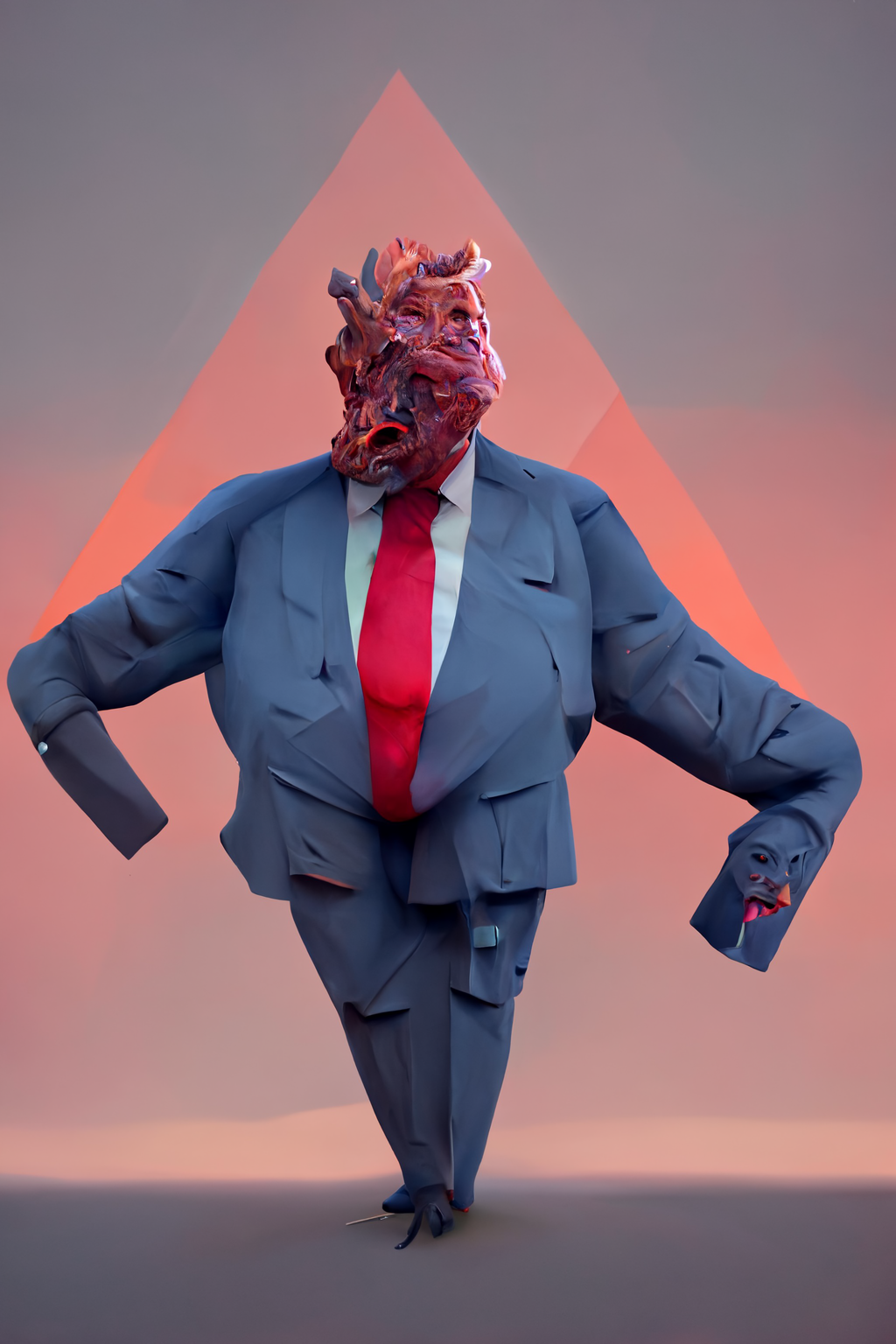 davidszauder_low_poly_3d_politician_as_mythological_figure_melt_51110e59-49f1-413d-b7b9-5e5acd60a4ab.png.png