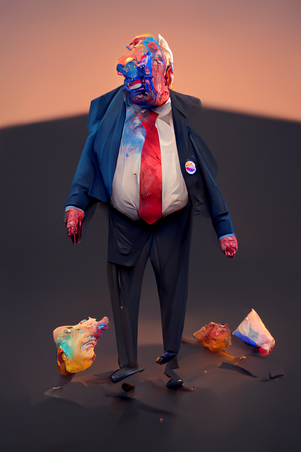 davidszauder_imagine_low_poly_3d_politician_melting_and_doing_s_72b33ae6-8552-47da-aa44-2a624aacd099.png.png