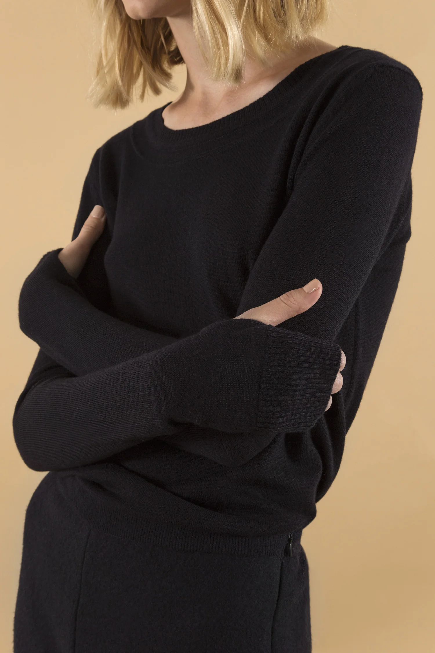 Grove sweater and Alice culottes, close up.jpg