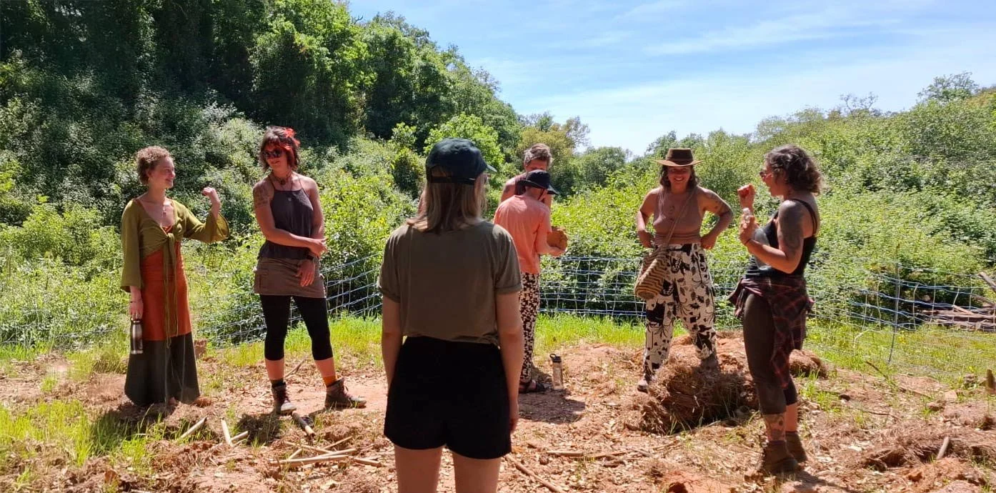 Slip Straw Sauna - 8 Days Natural Building Course with Lola Byron from October 1 - 8, 2025