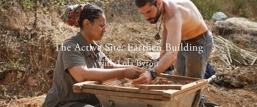 The Active Site: Earthen Building on a Farmers House, 6-10 May 2026