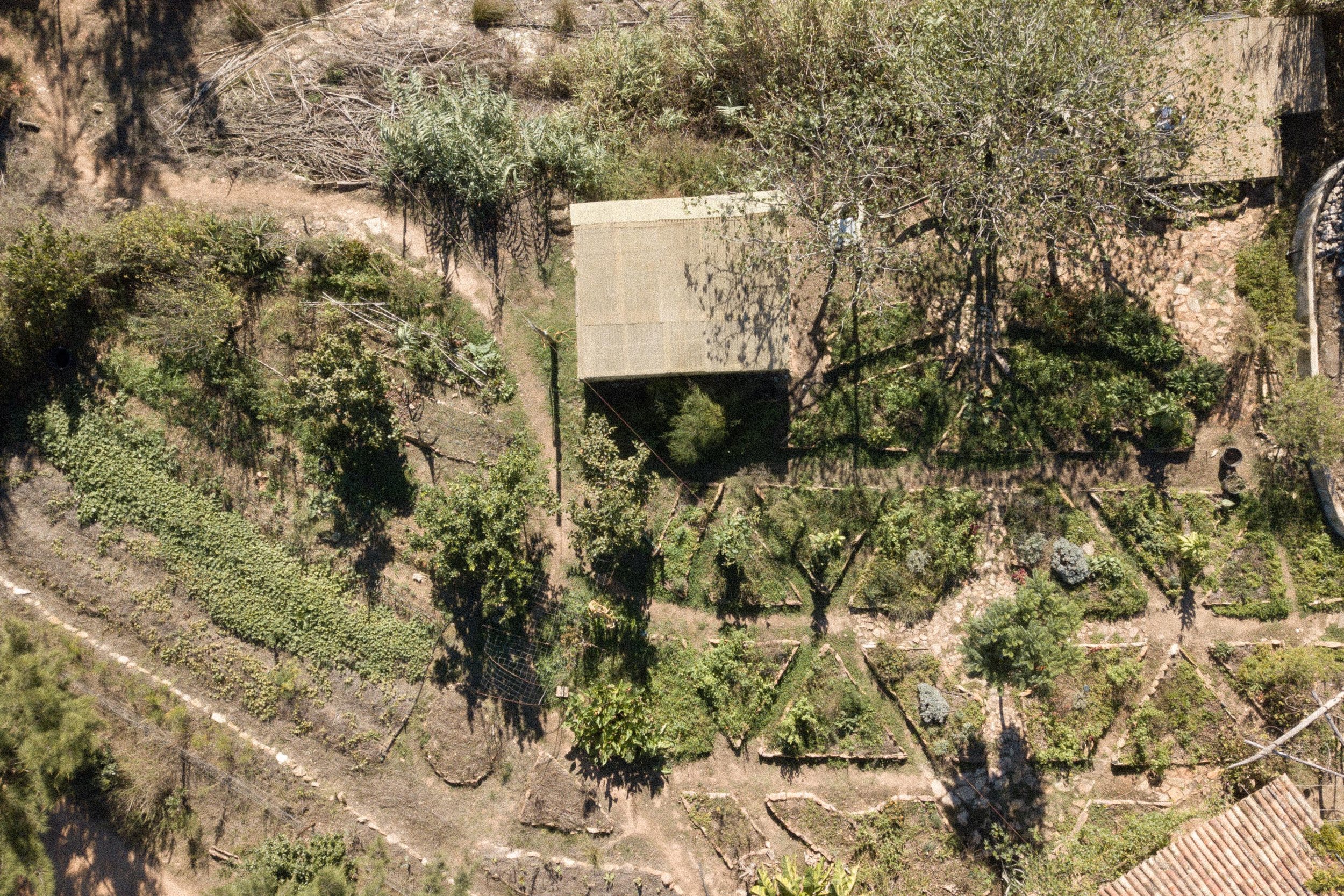 A Quinta Mandala garden