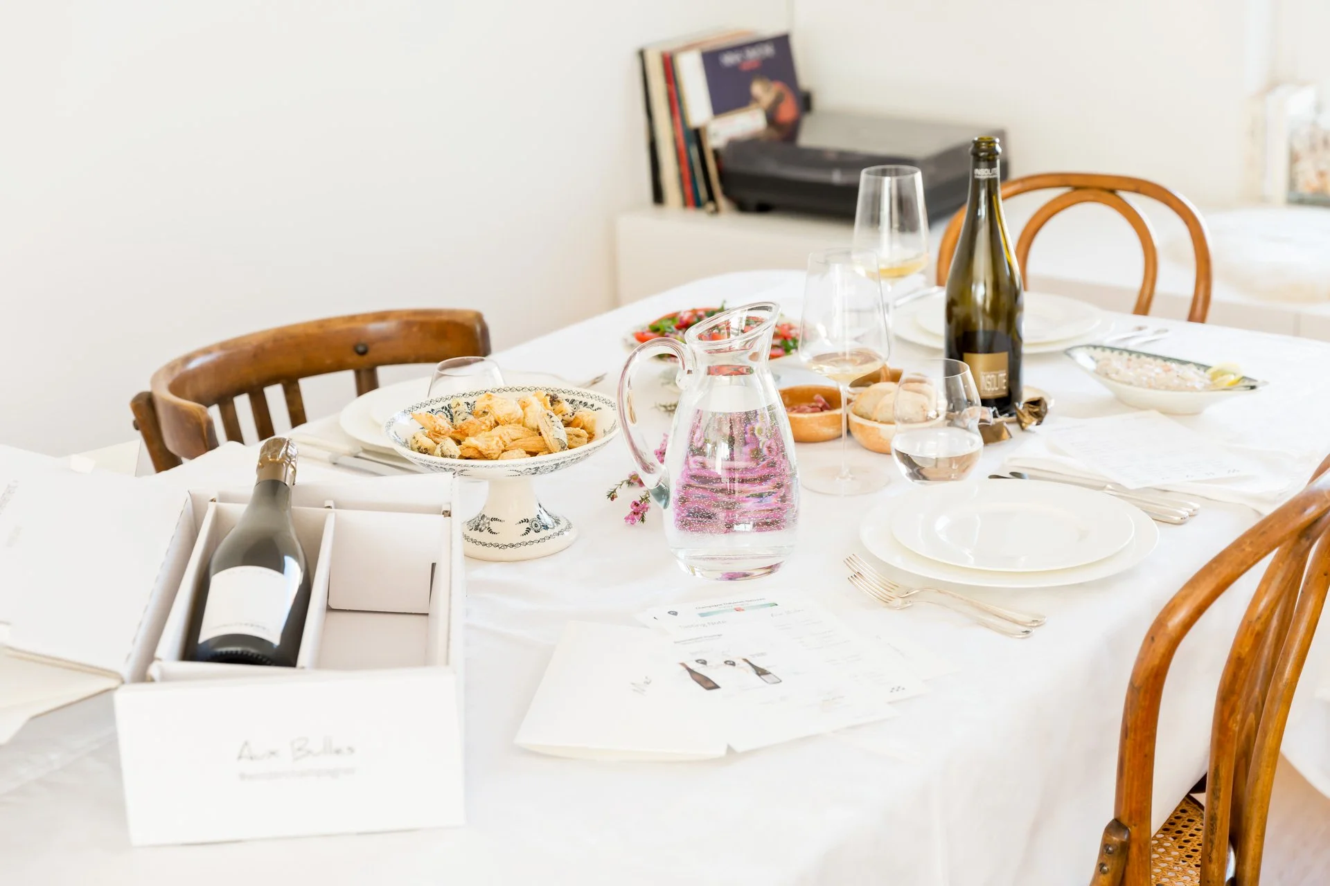 Champagner als Essensbegleitung