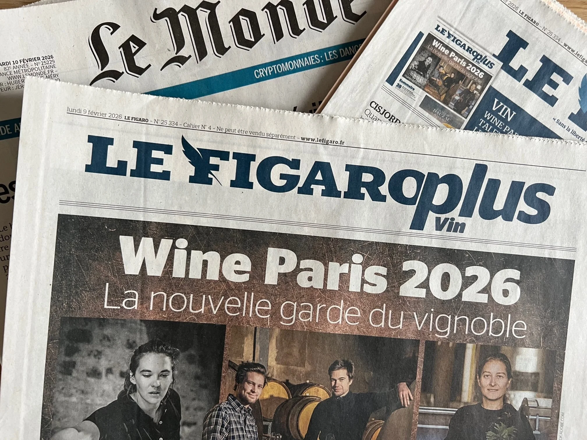 Französische Zeitungen