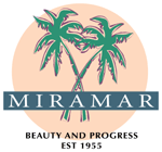 Logo link ink to the city of Miramar event calendar