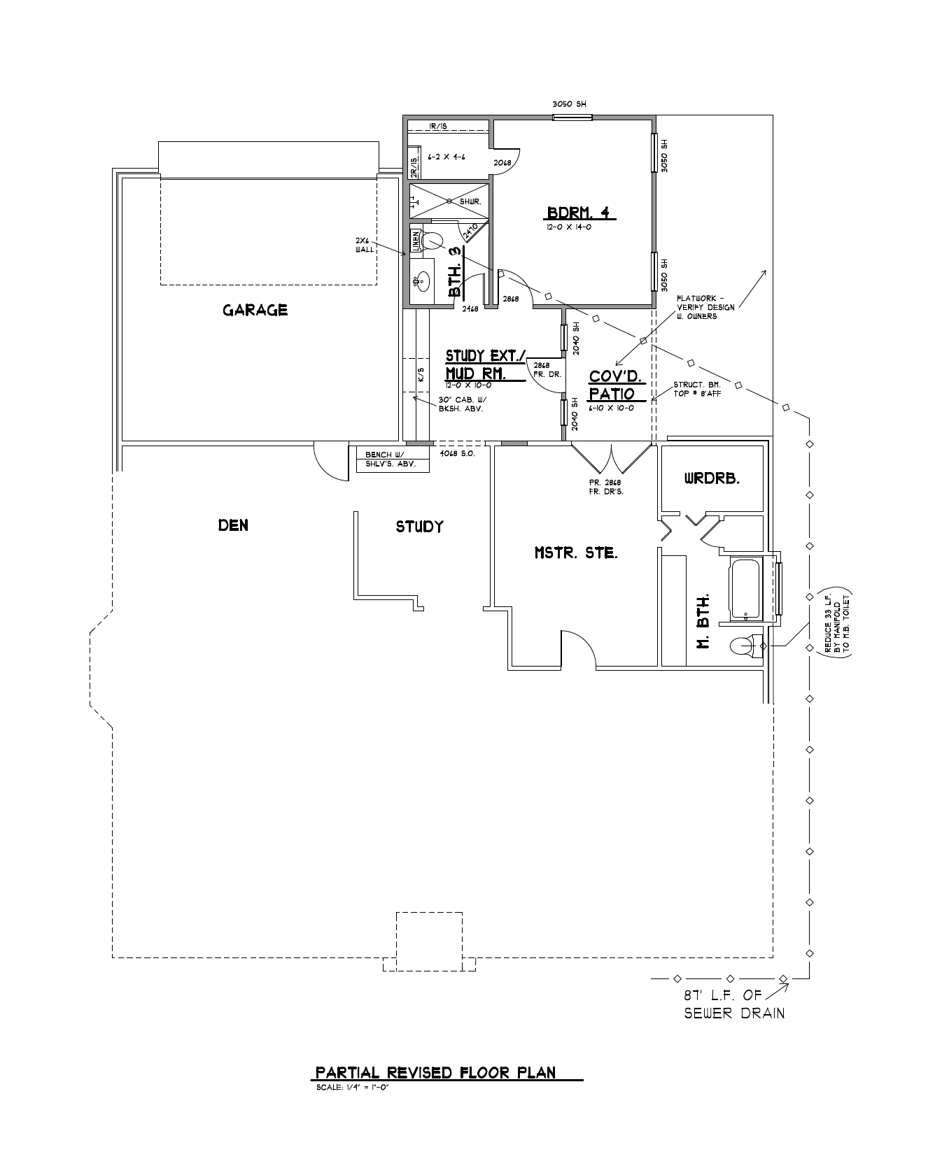 Richardson Home Addition Additional bedroom and bathroom · 500 SF