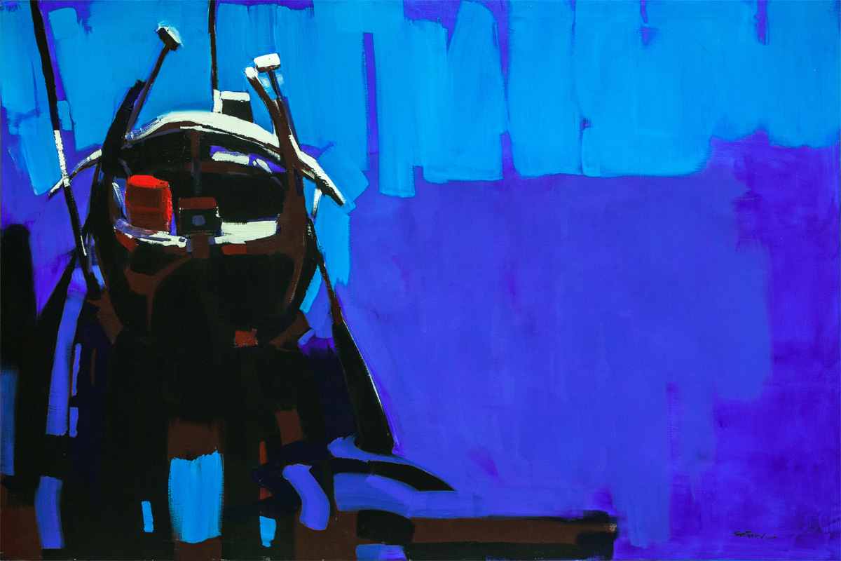 Blue lagon ( 120 cmx180 / acrylic )