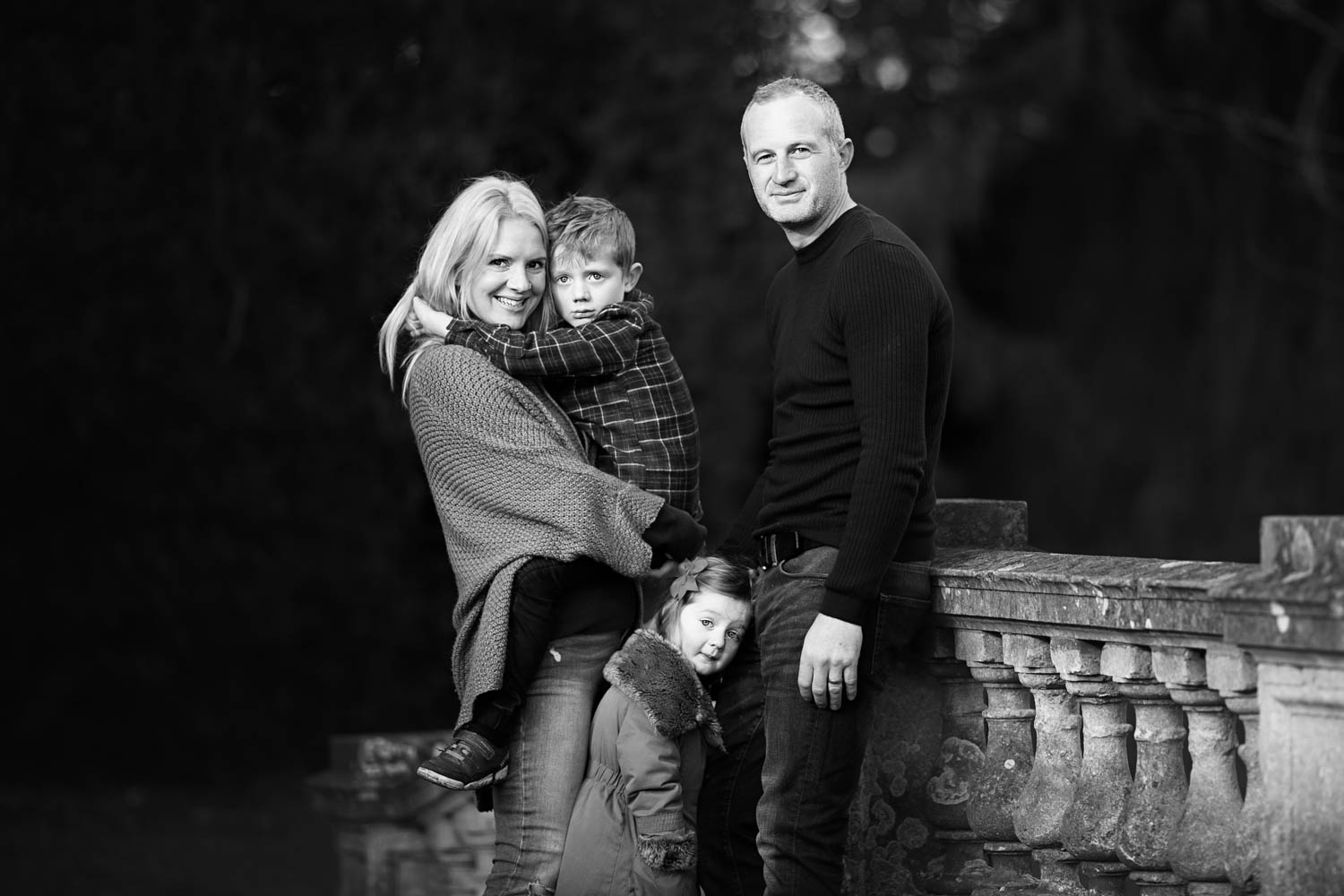  Family portrait at Castle Ashby in Northampton 