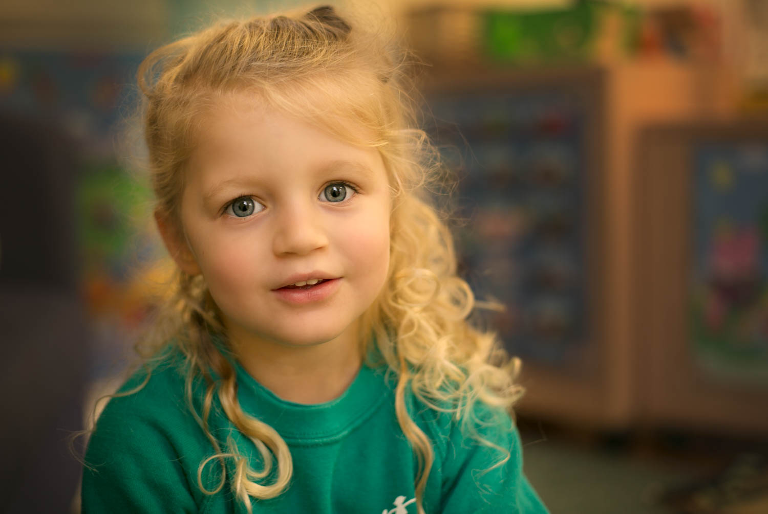  Preschool portrait of a girl during a preschool photography photoshoot in Bedford 