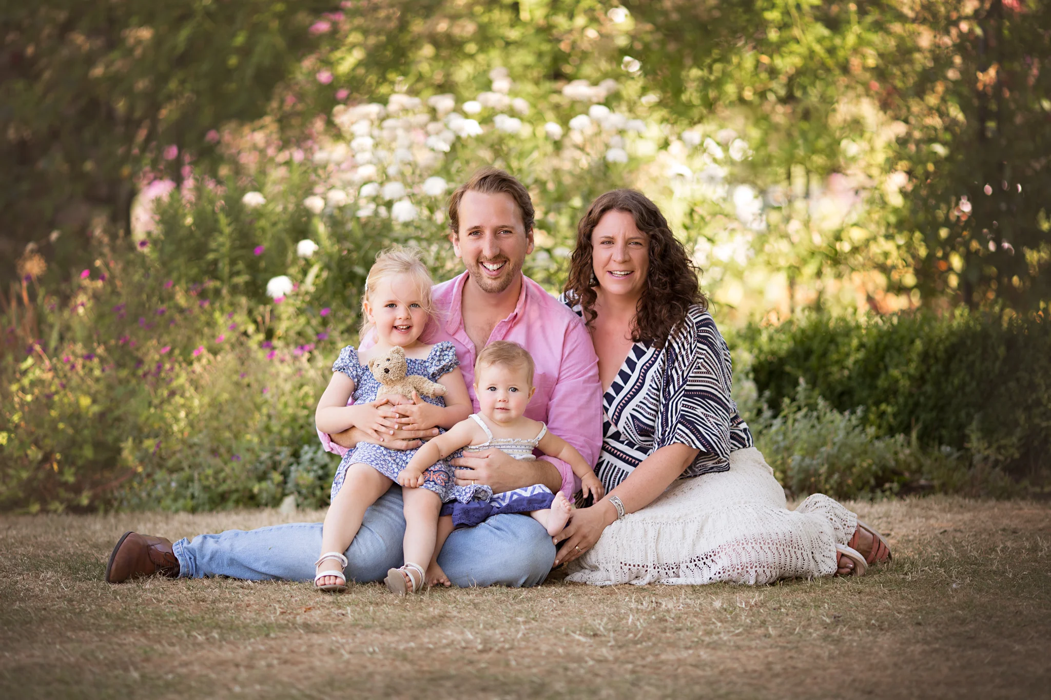 Family Portrait | Woburn Abby Garden | Milton Keynes Photographer