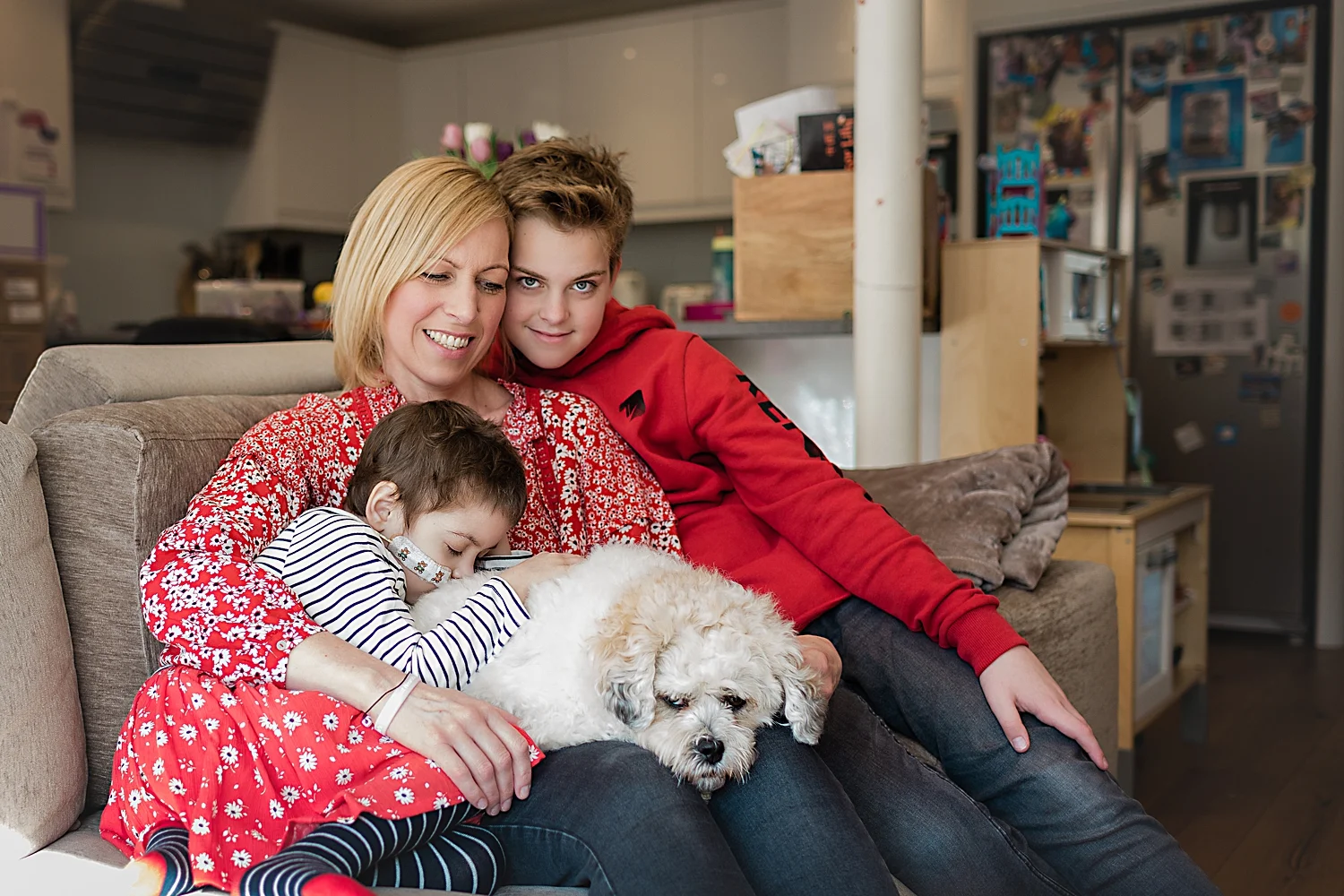 Family at home - Bedford Family Lifestyle Photographer
