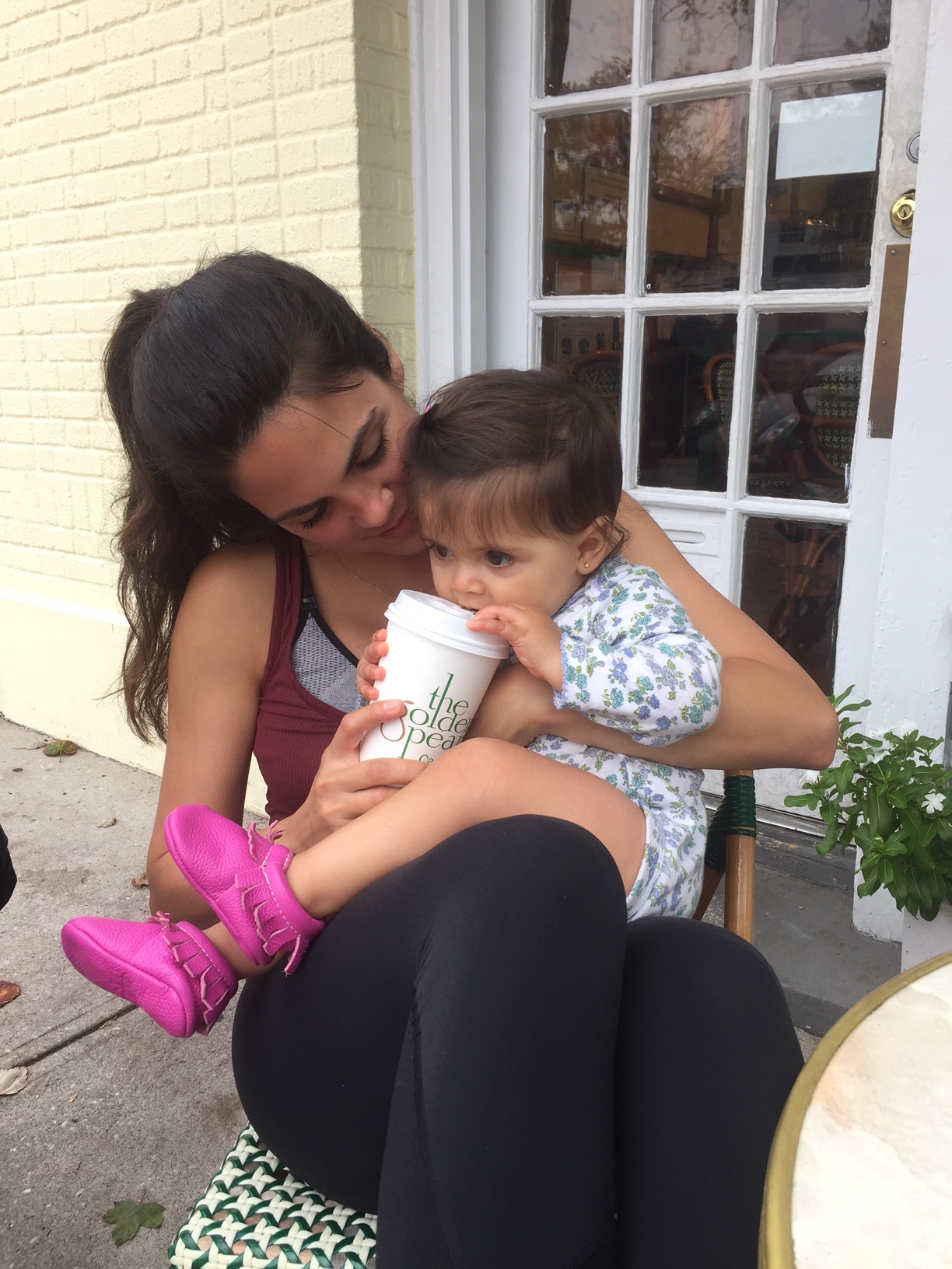 Like mother like daughter... Both like The Golden Pear.