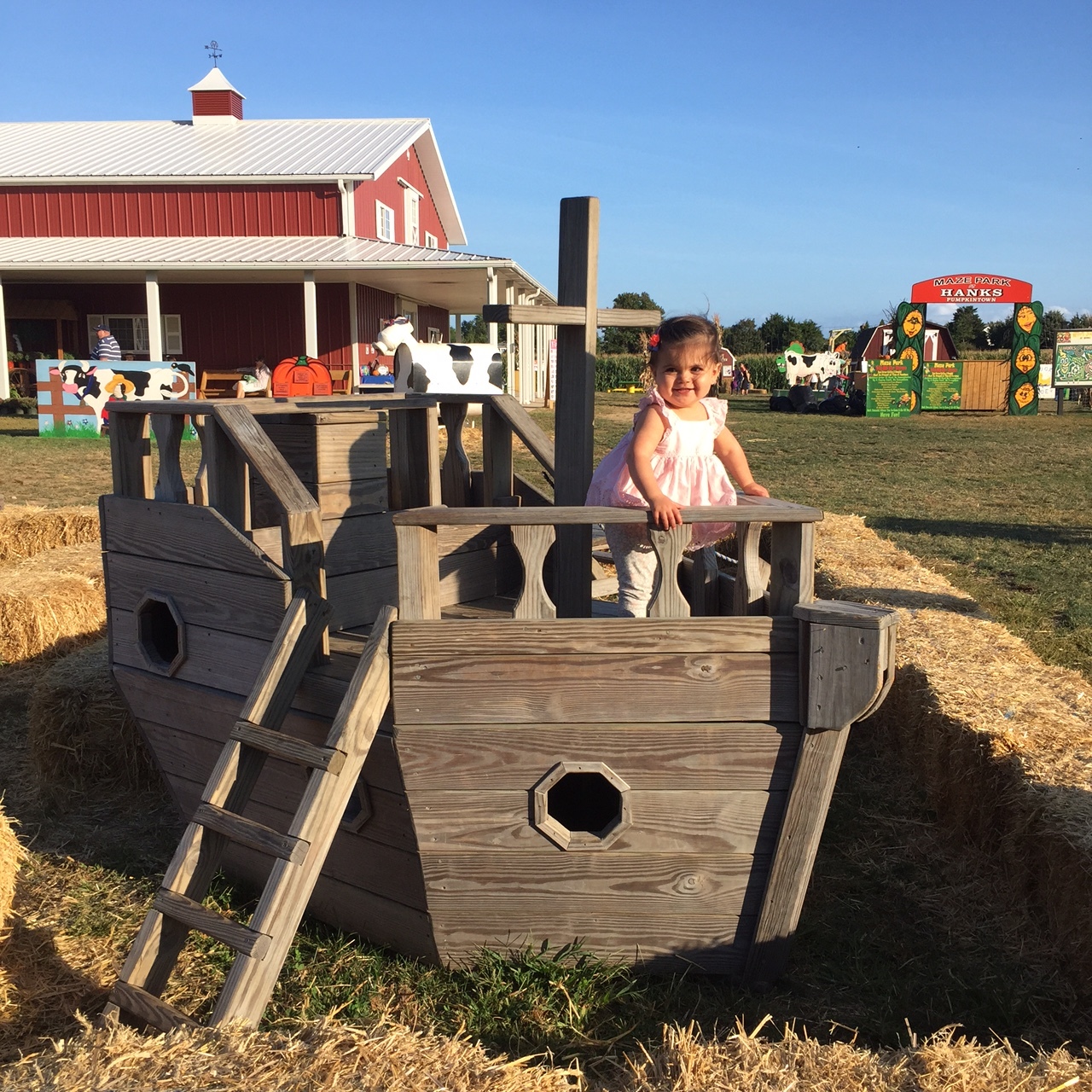 Hanks Pumpkin Town is a must!