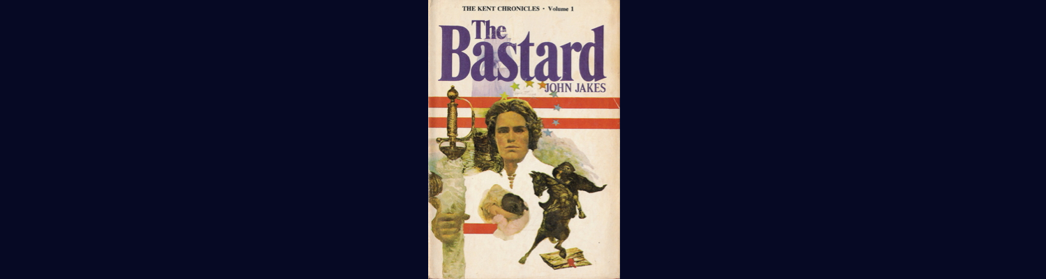 A young Englishman claims the upper-class wealth and title he feels are owed to him, but instead finds himself working as a printer in revolutionary Boston, where he learns of love, danger, and freedom. After more than two decades as a writer, Jakes was thinking of giving up when he decided to make one more effort. The eight-volume series he embarked upon has since sold over 55 million copies. Leading character Phillip Kent begins the saga as the illegitimate son of an English duke. His story is picaresque (about a roguish hero of low social class who lives by his wits in a corrupt society). When Phillip and his mother cross over from France to claim his inheritance, they find the old man on his deathbed. Soon after they discover themselves robbed by his haughty wife and Phillip’s sadistic half-brother. They are forced to flee to London, but not before Phillip exacts a particularly delightful revenge. In the great city, Phillip learns the printer’s trade and meets Benjamin Franklin. After his half-brother tracks him down, Phillip sails for America where he masters his craft and becomes involved in the politics that are quickly leading the colonies into revolution. While the fires of protest rage, a red-hot romance develops between Phillip and the daughter of one of the men who is directing these historic events. The Bastard is tale told in an easy, fluid style. Its writing fluctuates, sometimes reading like a high school textbook and other times like a Harlequin Romance: “His hands sought her. Warm private places tingled his fingertips. He felt passion change her body, as his had changed. The meadow grass rippled in the wind. A whispering. Cries of gulls drifted from the harbor. The hot light poured down as her own hands moved over him, and his grew bolder. Jolted, he moved back a second as she pulled away. She thrust down her skirt as his eyes flared with anger. Sitting up she brushed off her bodice. She wouldn’t look at him.” Phillip finds himself torn between equality and gentility. His mother has raised him to believe that he deserves the social status of his father, but when events force a wedge between Phillip and his new lover she challenges him angrily: “Does everything that’s happened to you in Boston mean nothing?.... Was it all a dumb show without any feeling? Any conviction on your part?.... You can’t decide what you are! A free man, or the trained pet of that... that British whore! .... All her rantings about your rightful place as a little lord!” Jakes cleverly uses Phillip’s inner turmoil to reflect the national discord. This deep social division led to a 1788 presidential election that was decided by an elite of voters that numbered less than two percent of the new nation’s population. Property restrictions limited voting rights as severely as in England, a situation that lasted until 1828 and ‘Jacksonian Democracy.’ However, Jakes keeps these sorts of weighty themes and intellectual dilemmas in the background. The Bastard is a suspense filled saga of love and hate and it carries the reader through its 544 pages like he’s on a river at flood stage, and doesn’t cast him ashore until the very end. First in The Kent Family Chronicles, also called The American Bicentennial Series Adapted as a 3 hour 8 minute movie. Moderate violence. Sexual content. No disturbing content. P.C. Available in audiobook format. John Jake's webpage. ( click here )
