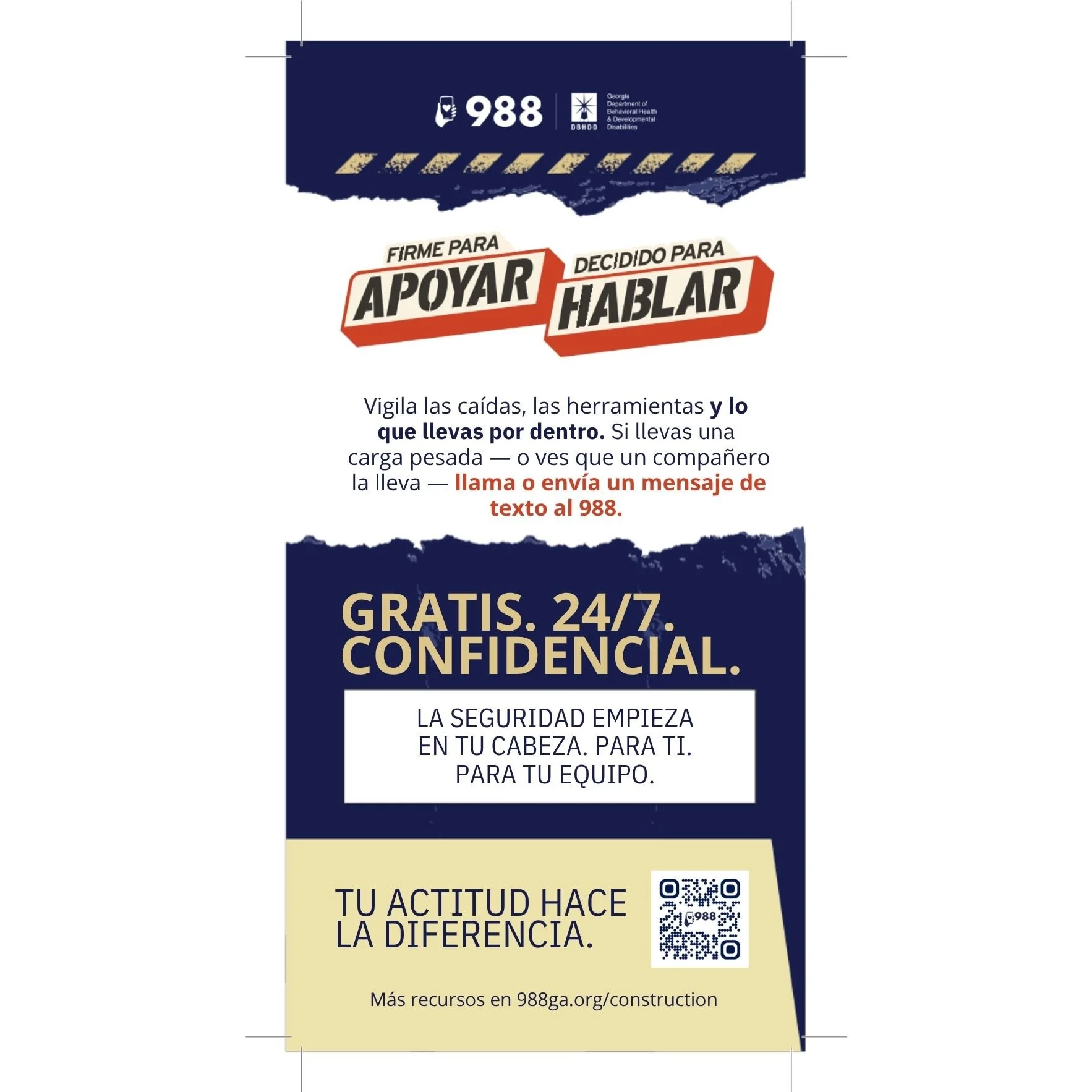 Spanish Porta-Potty Decal