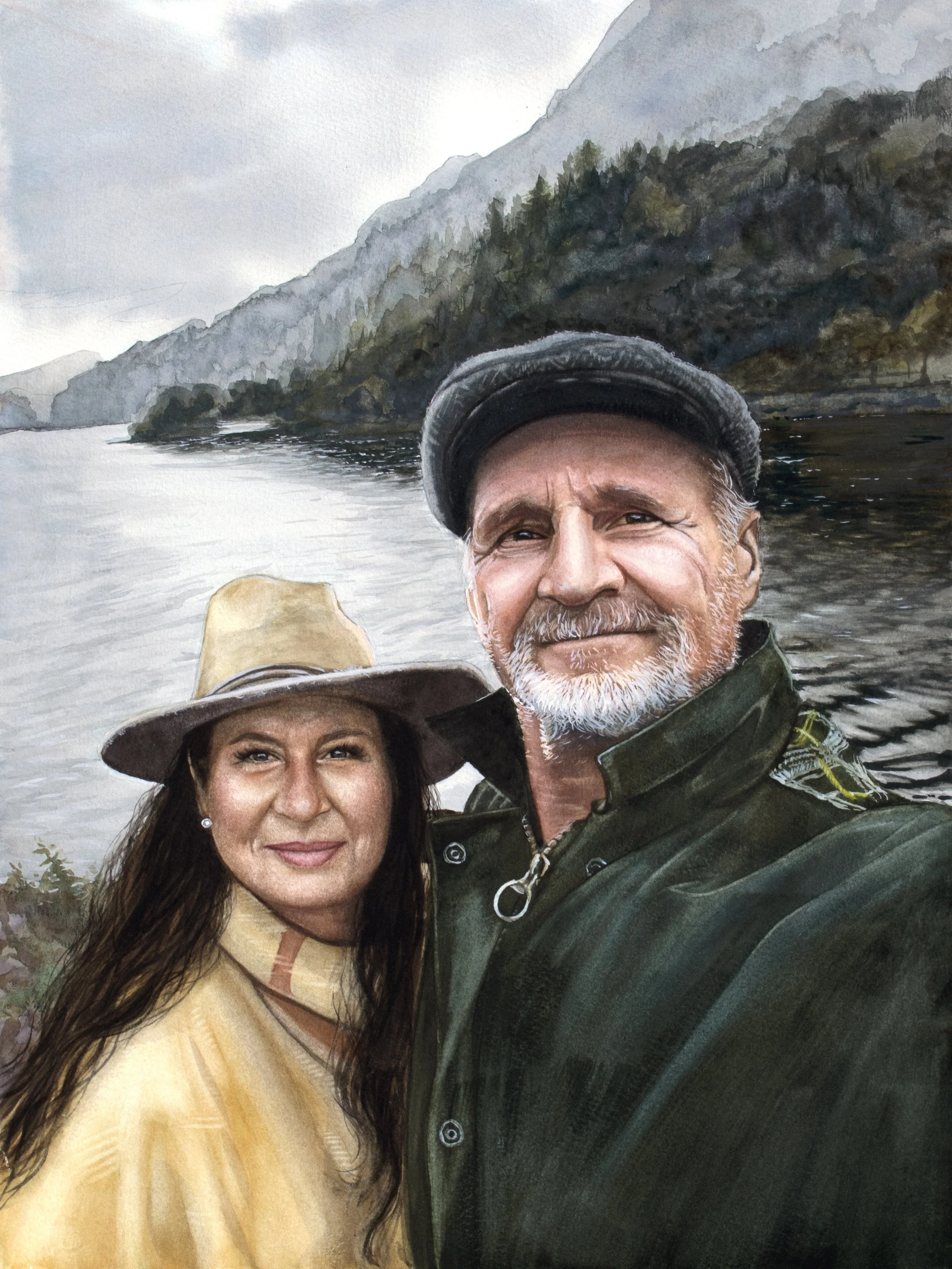 Jen & Jim in Scotland