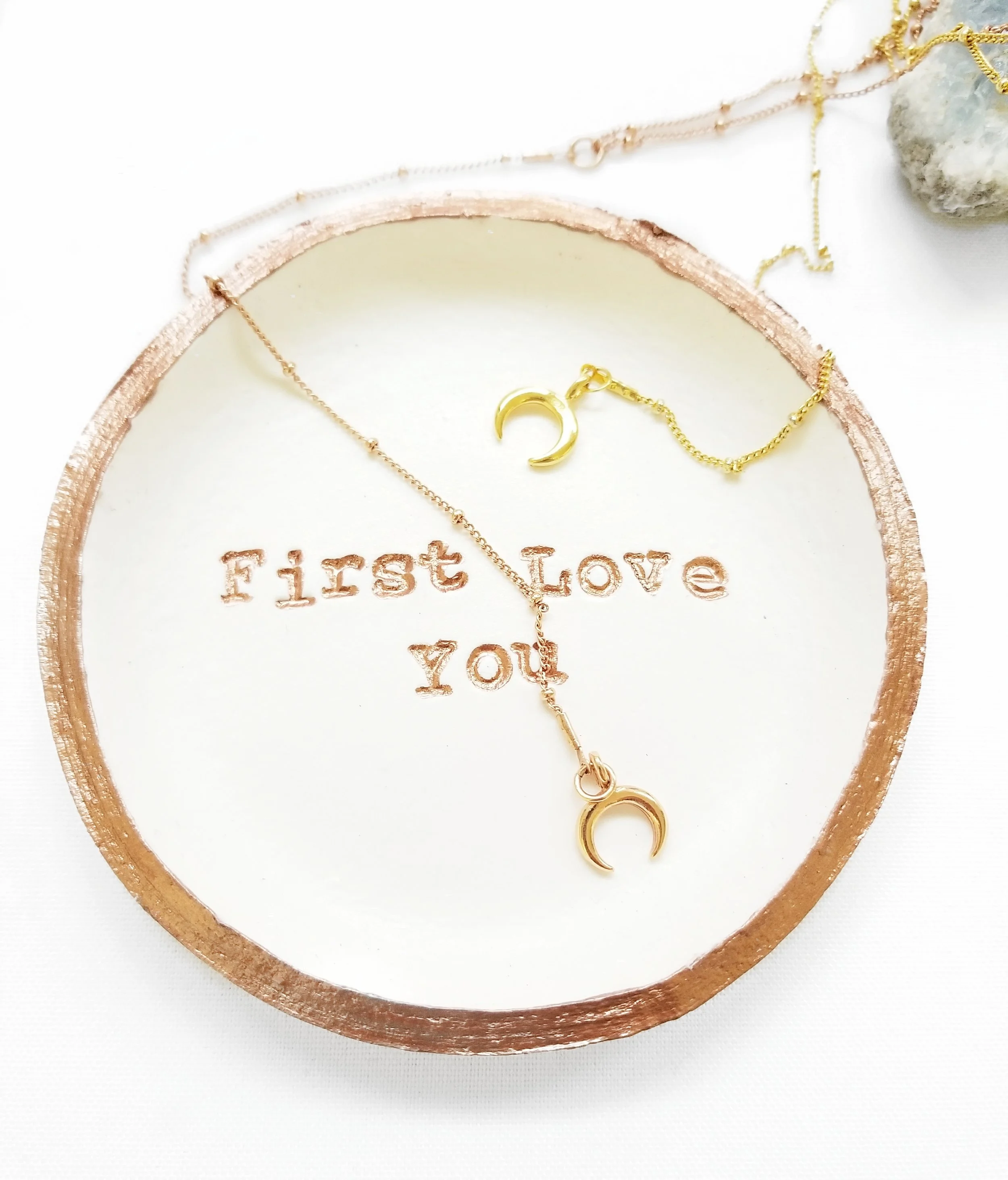 'First Love You' Jewelry Tray