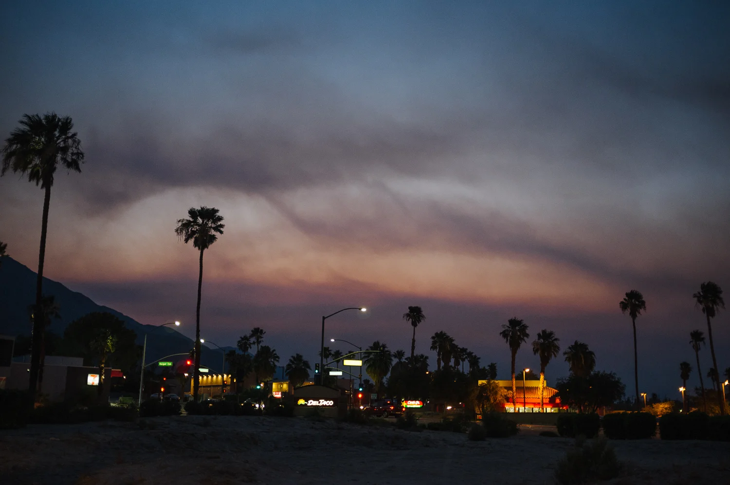 Palm Springs during a heatwave 2016