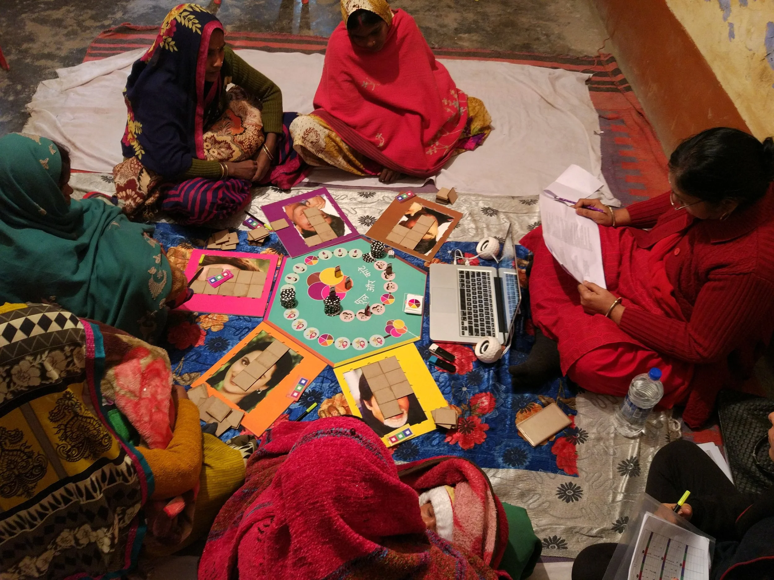 Moderators running the game on-field.&nbsp;