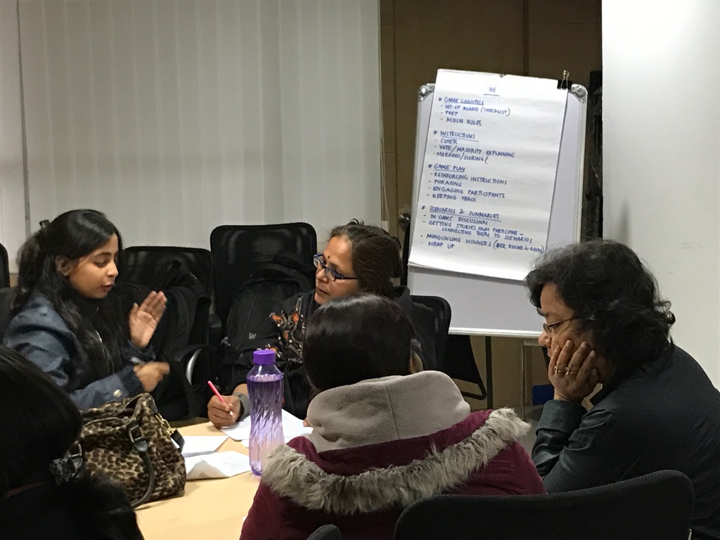 After three days of on-field training, we got the moderators to share their best practices and pain points as a team building exercise -- and gather tips that they could take back on field