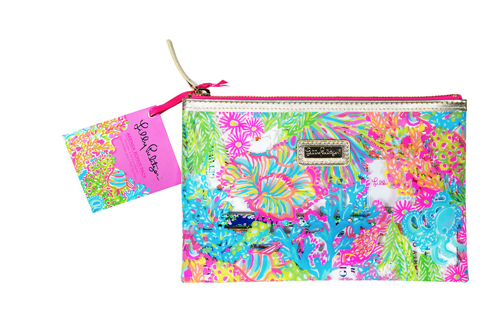 Bonus Agenda pack. Very helpful, cute and who doesn't love Lilly pens and stickers?