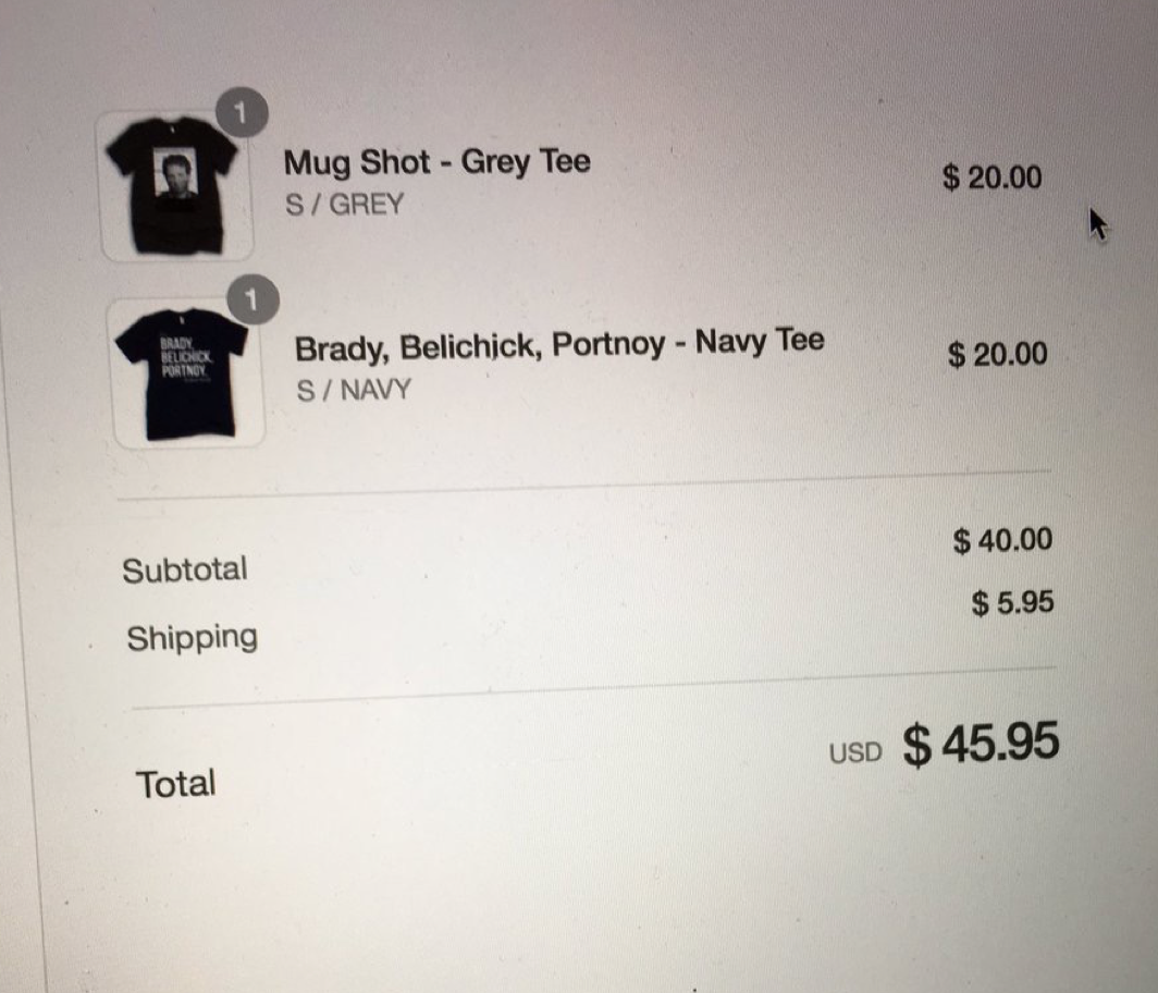 This was 2016 Barstool haul.. let's just say Dave said something to me on Twitter. 