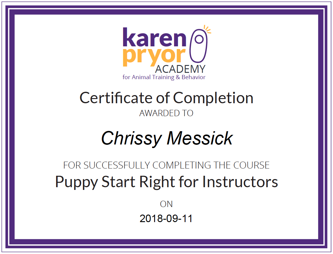 karen_pryor_certificate