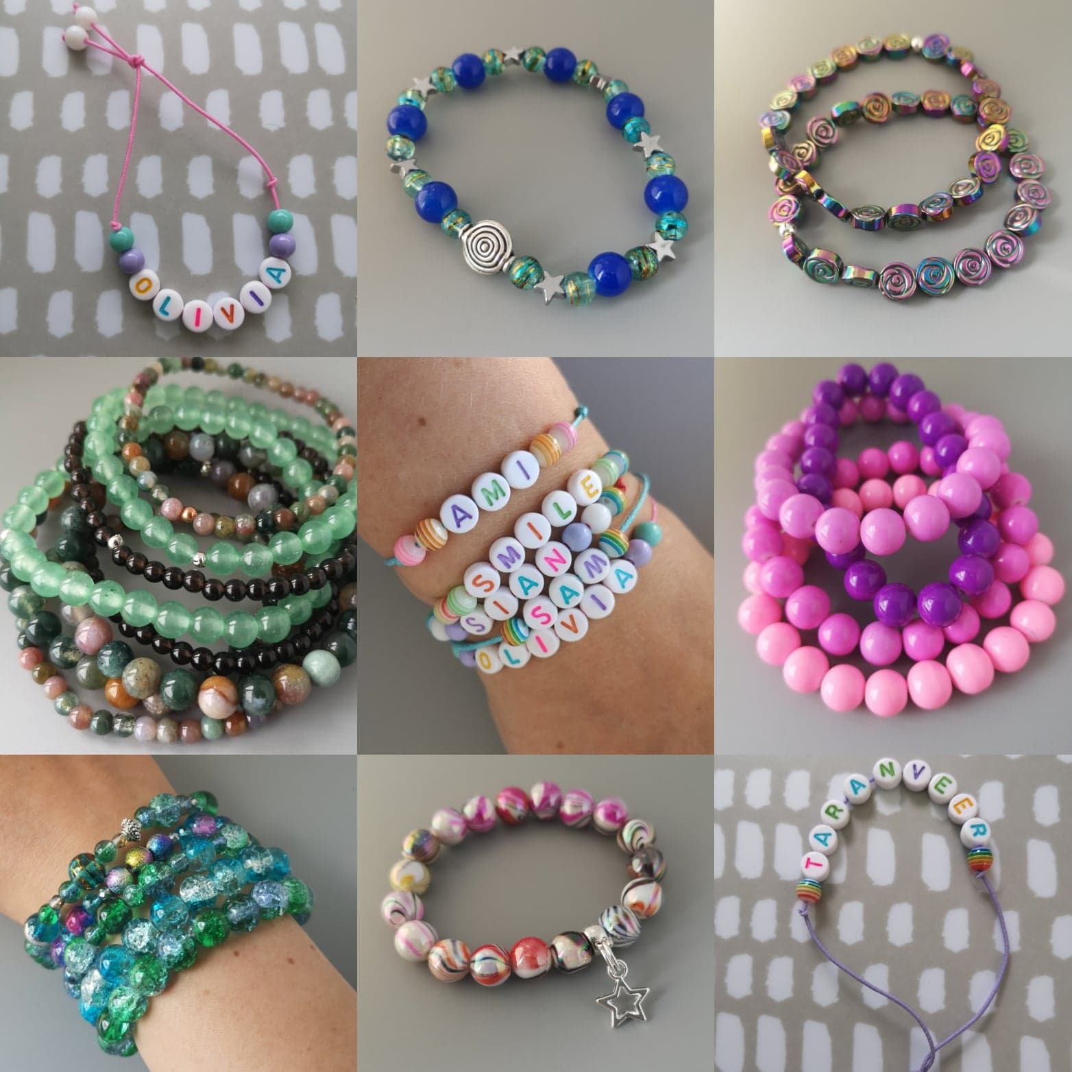 15 September | 1pm - 3pm Choose from hundreds of beautiful beads to make and take away your own name bracelet or beaded bracelet. Suitable for children and adults, just drop in between 1.00pm and 3.00pm in the Gallery. (from £3 per bracelet)