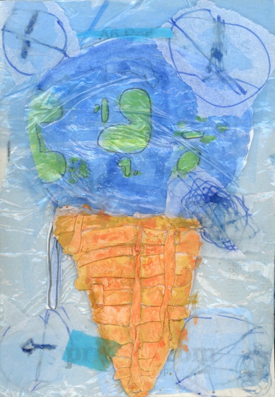 Prize Winner Strongest visual message, Reggie aged 7