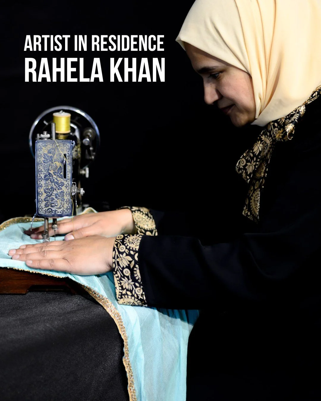 This week we are delighted to welcome Rahela Khan to the Everybody Gallery as our latest artist in residence. 

Rahela is a visual artist and practice-based researcher of Bengali heritage. Her interdisciplinary work explores identity, faith, and belo